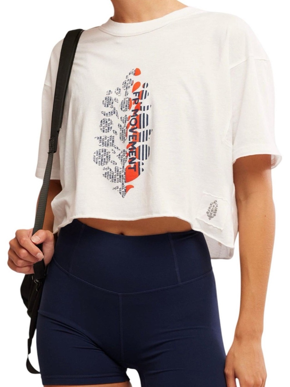 FP Movement Inspire graphic crop tee NWOT